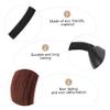 NULYLU Elastic Hair Ties 6pcs Headbands for Hair Snap Ponytail Holders No Crease for Women view 2