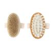 minkissy Wooden Handle Massager Brush for Dry Skin Exfoliation Body Massager Brush Set view 1