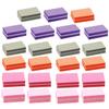 TOVINANNA 50pcs Nail Buffer Block Curved File Manicure Tools for Professional Personal Use view 1