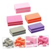 TOVINANNA 50pcs Nail Buffer Block Curved File Manicure Tools for Professional Personal Use view 3