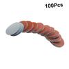 OKUMEYR 100Pcs 3-Inch Adhesive Sandpaper Discs 80 Grit Replacement Disks for Callus Remover Compatible Electric Foot Files for Polishing and Smoothing view 3
