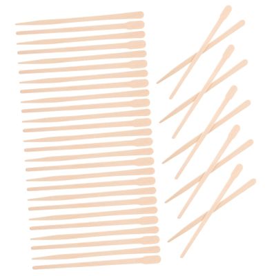 Didiseaon 200pcs Waxing Sticks for Hair Removal Wooden Applicators for Smooth Skin Thick Thin Spatulas for Facial Masks and Diy Crafts