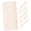 Didiseaon 200pcs Waxing Sticks for Hair Removal Wooden Applicators for Smooth Skin Thick Thin Spatulas for Facial Masks and Diy Crafts view 1