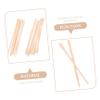 Didiseaon 200pcs Waxing Sticks for Hair Removal Wooden Applicators for Smooth Skin Thick Thin Spatulas for Facial Masks and Diy Crafts view 3