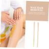 Didiseaon 200pcs Waxing Sticks for Hair Removal Wooden Applicators for Smooth Skin Thick Thin Spatulas for Facial Masks and Diy Crafts view 4