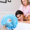 FOMIYES Beauty Salon Face Pillow for Massage Bed Ergonomic Shaped Cushion Breathable Cover for Spa Relaxation and Comfort Washable and Design view 4