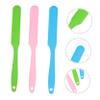 Ipetboom 3pcs Silicone Non-stick Wax Spatula for Hair Removal Durable Applicator Sticks with Hanging Design for Body Legs Face and Eyebrow Waxing view 2