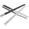Beatifufu 4pcs Stainless Steel Foot Care Set for Callus and Hard Skin Removal Ergonomic Pedicure Tools for Home Use Includes Trimmer and Scraper Accessories view 1