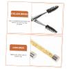 HAPINARY 2pcs Eyelash Brush for Eyelash Extensions and Eyebrow Grooming and Spiral Spoolie Brushes for Lashes and Brows view 3