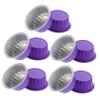 MERRYHAPY Hair Removal Waxing Bowl Set 10pcs Wax Melting Bowls Nonstick Aluminum Foil Wax Warmer Pot for Face Armpit Nose view 1