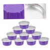 MERRYHAPY Hair Removal Waxing Bowl Set 10pcs Wax Melting Bowls Nonstick Aluminum Foil Wax Warmer Pot for Face Armpit Nose view 3