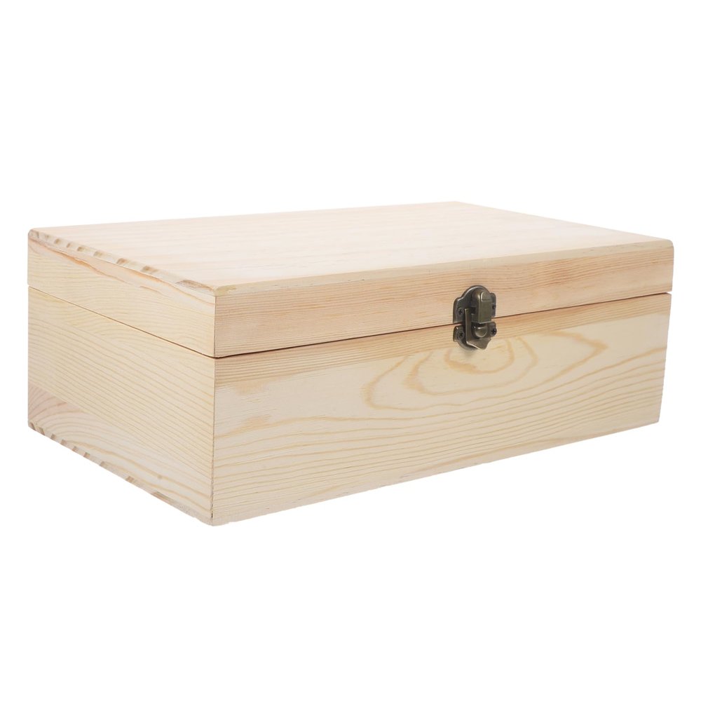 FOMIYES Wooden Essential Oil Display Box Storage Case for Essential Oil Bottles Aromatherapy Box Organizer Random Style