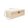 FOMIYES Wooden Essential Oil Display Box Storage Case for Essential Oil Bottles Aromatherapy Box Organizer Random Style view 2