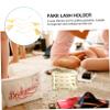 Baluue 4pcs Magnetic Eyelash Holder for Fake Eyelashes Display Rack Holder Pads for False Lashes view 2