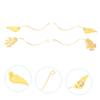 Baluue 4pcs Magnetic Eyelash Holder for Fake Eyelashes Display Rack Holder Pads for False Lashes view 3