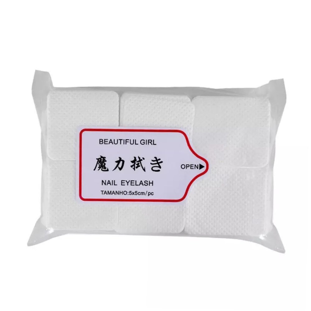 Baluue Skincare Cotton Pads for Makeup Discharge Nail Oil 540 Sheets Glue Cleaning Tool Non-damaging for (Cotton Deep Clean)