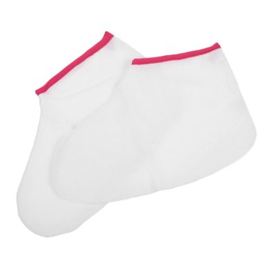 HONMEET Paraffin Wax Booties Reusable Foot Covers for Soft Material for Heat Retention Fit with Hook Loop Closure for Foot Care