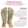 HONMEET Paraffin Wax Booties Reusable Foot Covers for Soft Material for Heat Retention Fit with Hook Loop Closure for Foot Care view 2