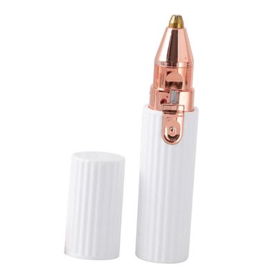 Didiseaon 1set Electric Device Built Led Rechargeable Eyebrow Razor and Portable Facial Trimmer for Women Removable and Washable Heads for Easy Cleaning