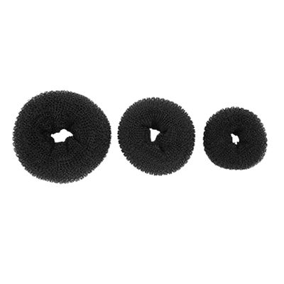 Baluue 3pcs Hair Donut Bun Maker for Effortless Chignon Styling for Dance and Everyday Use No Damage to Hair