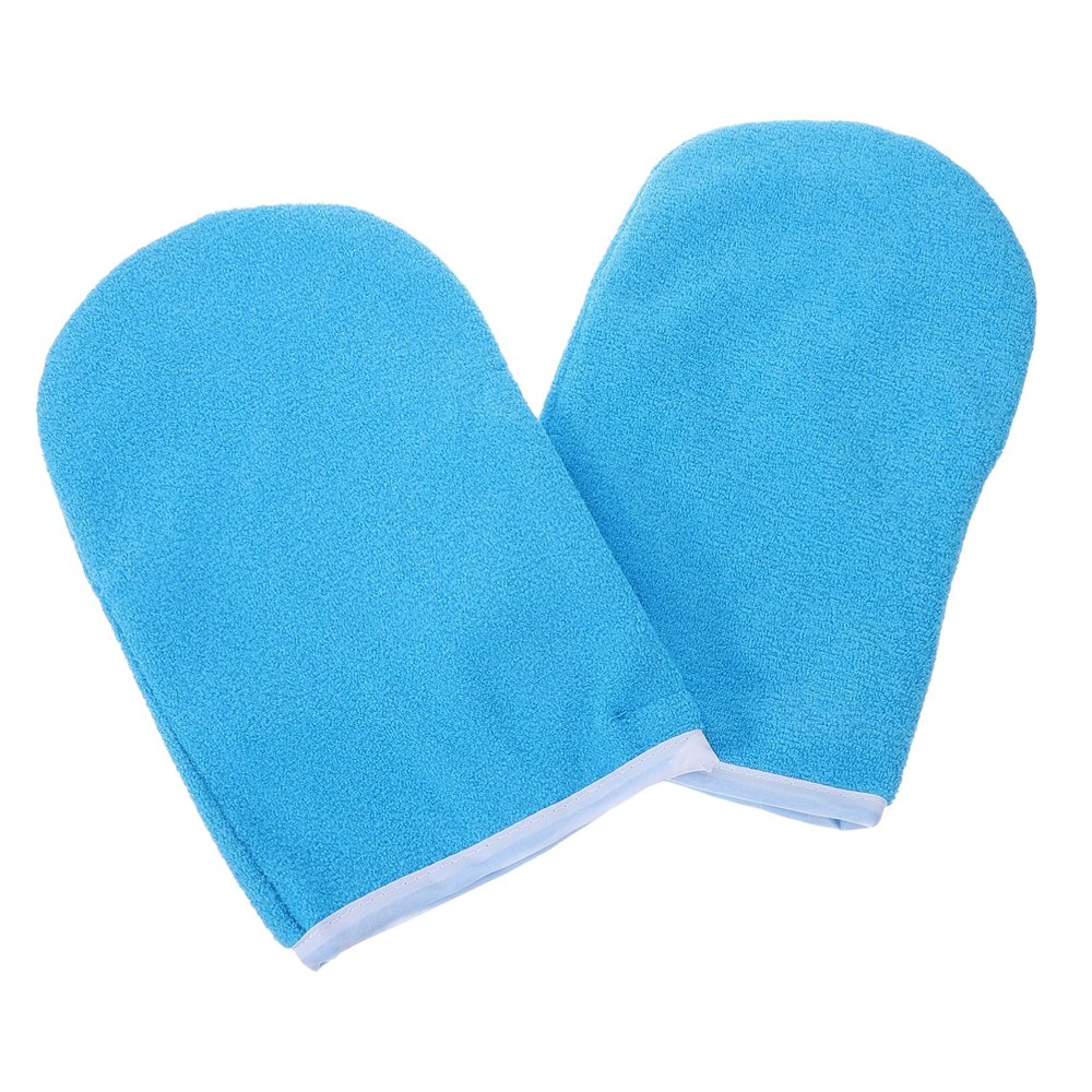 OHPHCALL 1pair Paraffin Wax Gloves for Hand Bath Treatment Hot Wax Covers for Spa Comfortable for Moisturizing Dry Hands