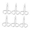 WOONEKY Eyebrow Tweezers Stainless Steel Makeup Tools Women Facial Hair Remover Precision Eyebrow Clamp view 1