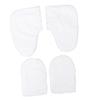 NOLITOY Paraffin Wax Gloves and Foot Covers Spa and Home Use Cotton Thermal Insulation Mitts for Hand and Foot Therapy Fully Washable Smooth Liner White view 1