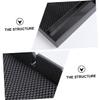 Baluue Hair Clipper Storage Rack with Non-Slip Mat Multi-Purpose Hair Trimmer Holder for Barbershop Durable and Space-Saving Organizer for Clippers and Tools Black view 4