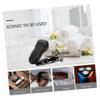 NOLITOY Shaver Carrying Case Compact Razor Storage Bag Travel Pouches Zipper Razor Bag Scratch-resistant view 3