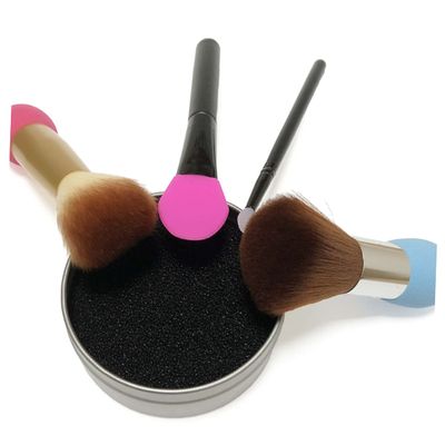 Baluue Cleaning Sponges Set Makeup Cleaning Sponge for Face Reusable Cotton Rounds Quick Dry Makeup Cleaner Single Layer and Replacement Cotton Pads
