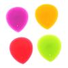 IWOWHERO 4pcs Silicone Face Deep Cleaning Scrubbers Facial Cleansing and Exfoliation Compact and Travel-Friendly Face Brushes for Deep Skin Care view 1