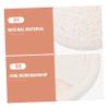 IWOWHERO Loofah Cleansing Kit Round Pads for Makeup Removal Exfoliation Facial Wash Gentle Loofah Sponges view 2