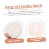 IWOWHERO Loofah Cleansing Kit Round Pads for Makeup Removal Exfoliation Facial Wash Gentle Loofah Sponges view 4