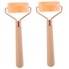 Beatifufu 2pcs Gua Sha Facial Tools Face Massage Roller Stick Rose for Beauty Face Lifting Device view 1