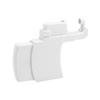 NOLITOY 1pc Ear Piercing Assist Device Accessory Ear Piercing Tool for Personal and and Easy to Install Portable Clip Only White view 1