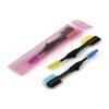 Baluue Double-end Eyelash and Eyebrow Comb Brush Tool Versatile Makeup Applicator for Mascara and Brow Grooming Lightweight Handle Random Color Selection view 3