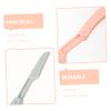 TOVINANNA 6pcs Portable Eyebrow Trimmer Kit Eyebrow Razor for Precise Grooming Lightweight Easy Control for Women Facial Hair Removal Random Color view 3