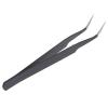ZHIQISHI Tweezer Set.1PC Micro Stainless Steel Point Curved Straight Tweezer Set.Fine Tip Precision Tweezer Set.Set (Size : Sharp Point) view 1