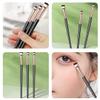Beatifufu Elegant Eye Makeup Kit Angled Eyeliner Eyebrow Concealer Brushes for Travel Professional Beauty Salons view 4