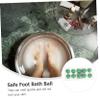 NOLITOY 10pcs Safe Foot Bath Pills Relaxing Herbal Foot Care Tablets for Soothing Soaks Moisturizing Skin for view 2