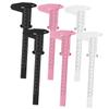 Outanaya 6pcs Eyebrow Measure Rulers Portable Calipers for Accurate Eyebrow Shaping and Mapping High-strength Materials White Colors for Professional and Home Use view 1
