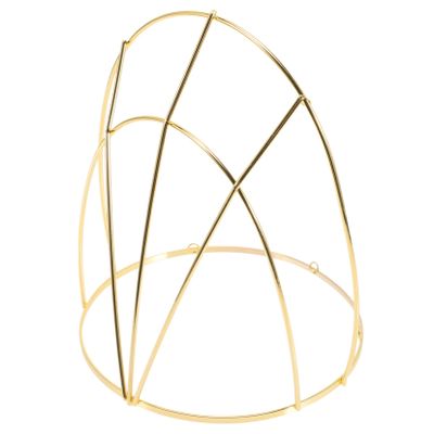 AOKWAWALIY Crown Skeleton Headband Headdress DIY Accessory Chinese Traditional Frame Hair Crown Making Accessory Headwear DIY Accessory Gold Headpiece Hanfu Headwear Hair Frame Metal Golden