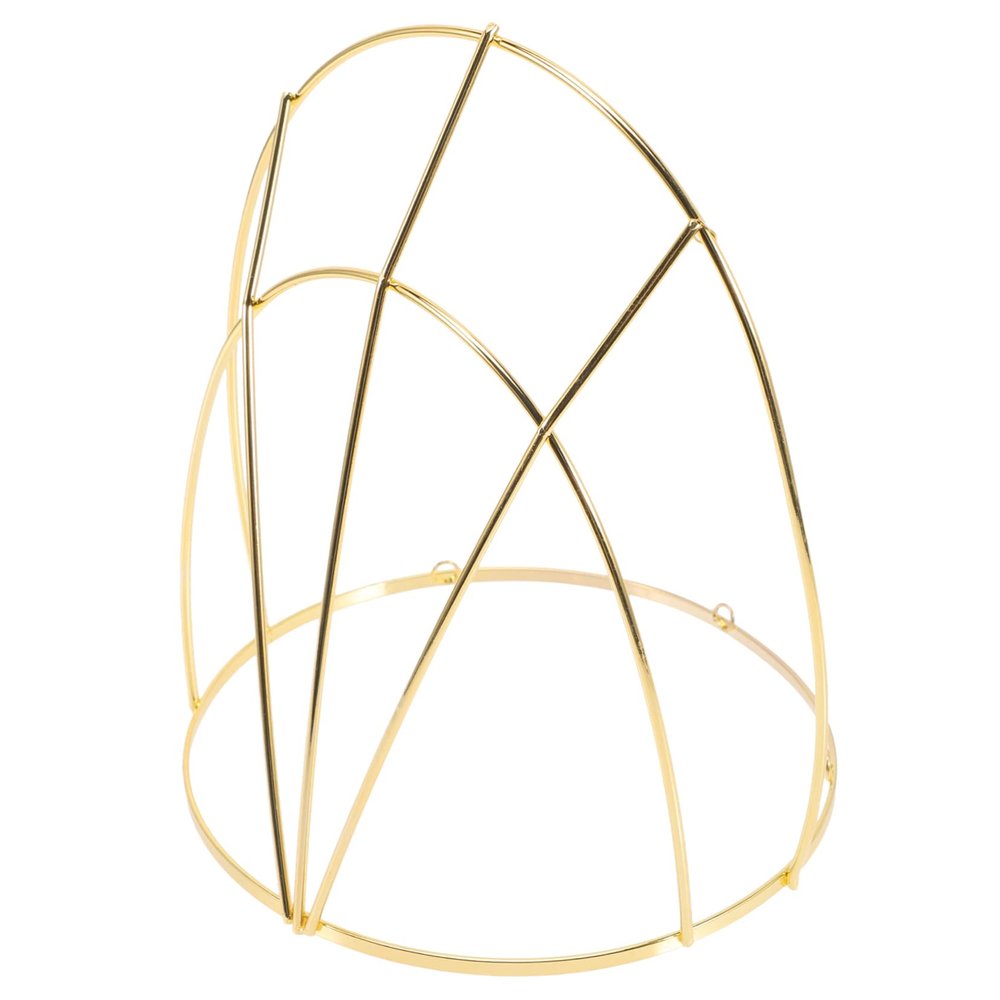 AOKWAWALIY Crown Skeleton Headband Headdress DIY Accessory Chinese Traditional Frame Hair Crown Making Accessory Headwear DIY Accessory Gold Headpiece Hanfu Headwear Hair Frame Metal Golden