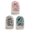 HONMEET 3pcs Reusable Exfoliating Bath Mitt Dual-sided Scrubbing Gloves for Skin Care Shower Random Colors Light view 1
