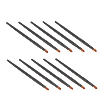 Gogogmee Cosmetic Brush Set 10pcs Eye Shadow Brush Makeup Supplies Portable Perfect for Travel Home
