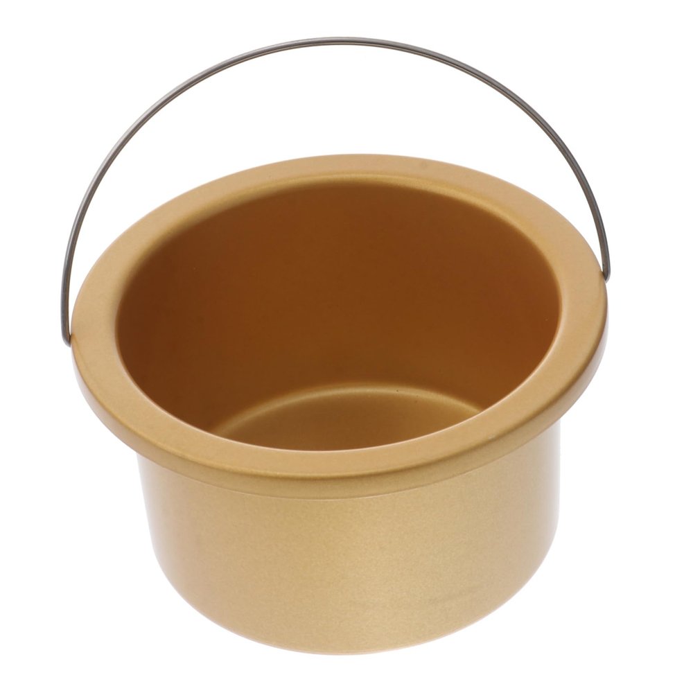 FRCOLOR 1pc Nonstick Aluminum Wax Melting Bowl for Hair Removal Wax Heater Accessory Compact Easy to Clean for Home Waxing and Professional Use