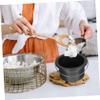 FRCOLOR 1pc Nonstick Aluminum Wax Melting Bowl for Hair Removal Wax Heater Accessory Compact Easy to Clean for Home Waxing and Professional Use view 3