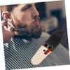 NOLITOY Stainless Steel Eyebrow Scissors for Men Grooming Includes Comb Trimmer Storage Bag view 2