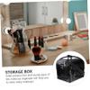 Baluue Cosmetic Case Makeup Box Handle Removable Shoulder Strap Large Capacity Travel Toiletry Bag view 4