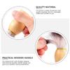 IWOWHERO Beard Brush for Men Shaving Brush Portable Beard Grooming Tool Present view 4